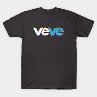 Veve Logo Primary Color Glow T-Shirt